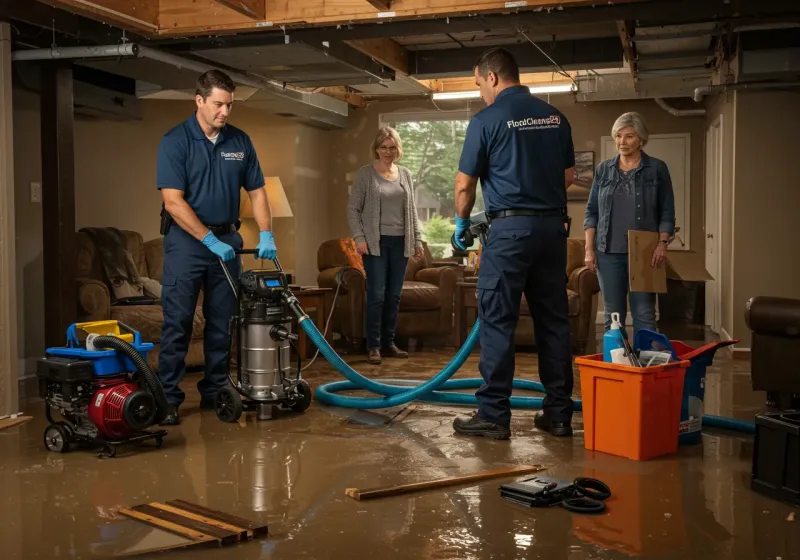 Basement Water Extraction and Removal Techniques process in Lowesville, NC